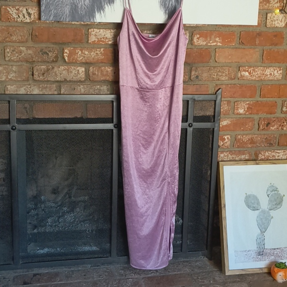 Zara Lavender Slip Dress